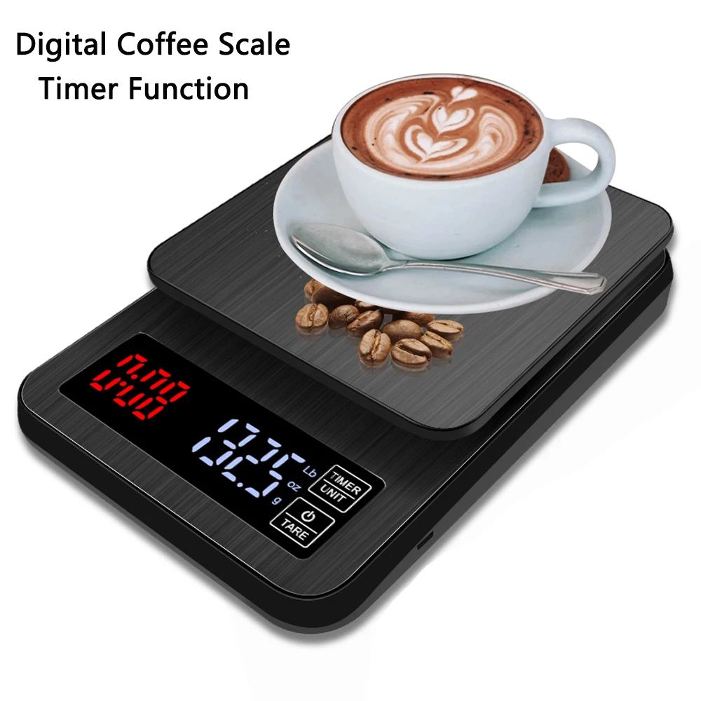 3kg/0.1g High Precision Digital Kitchen Scale Coffee Scale Electronic Scales Timer Drug Gram Jewelry Weighing Tools
3kg/0.1g High Precision Digital Kitchen Scale Coffee Scale Electronic Scales Timer Drug Gram Jewelry Weighing Tools