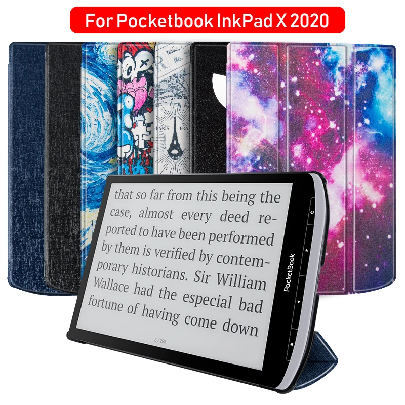 Чехол для электронной книги Pocketbook InkPad X чехол 10 3 дюйма 2020 складная подставка +