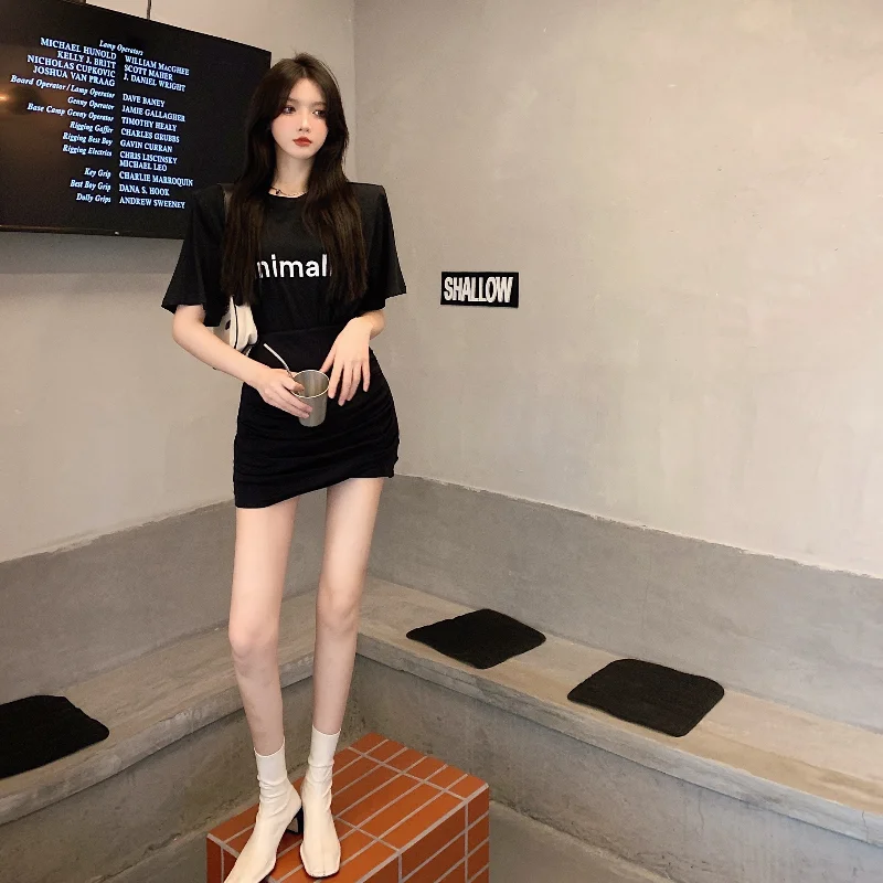T-shirt Women Summer New Loose Casual Black Top Korean Printing Compassionate Thin Short-sleeved Women
T-shirt Women Summer New Loose Casual Black Top Korean Printing Compassionate Thin Short-sleeved Women
