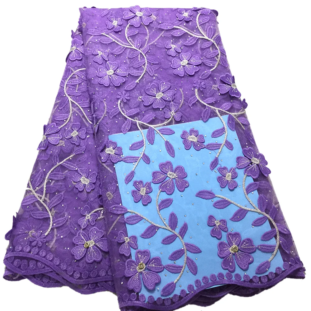 African purple tulle french lace fabric high quality lace embroidered Nigerian lace fabric white stones mesh fabric for wedding
African purple tulle french lace fabric high quality lace embroidered Nigerian lace fabric white stones mesh fabric for wedding