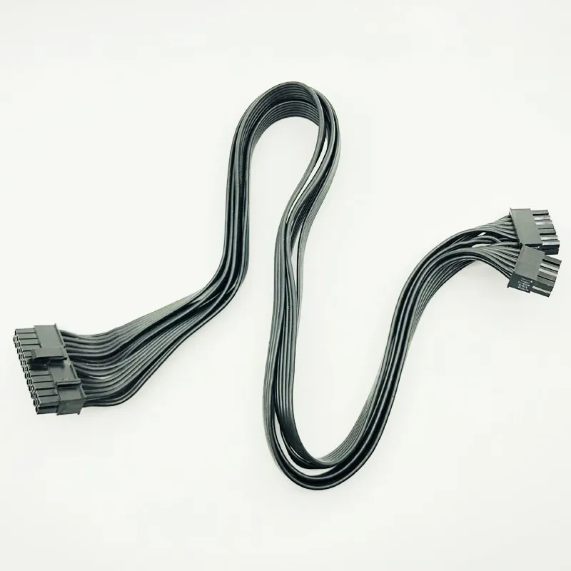 10pin+14pin to 24pin Modular Power Supply Cables Sleeved Cable Adapter ATX 24Pin for Corsair AX1200 AX1200i RM Series 18AWG 60cm
10pin+14pin to 24pin Modular Power Supply Cables Sleeved Cable Adapter ATX 24Pin for Corsair AX1200 AX1200i RM Series 18AWG 60cm