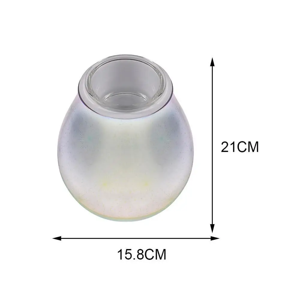 Glass Aroma Lamp Electric Adjustable Multifunctional Glass Aromatherapy Burner Fireworks LamDetachable Colorful Melt 3D W M1E7
Glass Aroma Lamp Electric Adjustable Multifunctional Glass Aromatherapy Burner Fireworks LamDetachable Colorful Melt 3D W M1E7