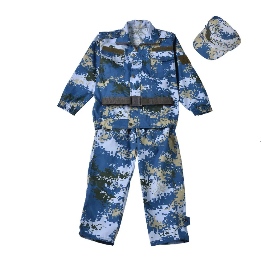 2PCs Teenager Boys Girls Special Forces Camouflage Military Uniform Training Tactical Costumes Desert Combat Army Suit
2PCs Teenager Boys Girls Special Forces Camouflage Military Uniform Training Tactical Costumes Desert Combat Army Suit