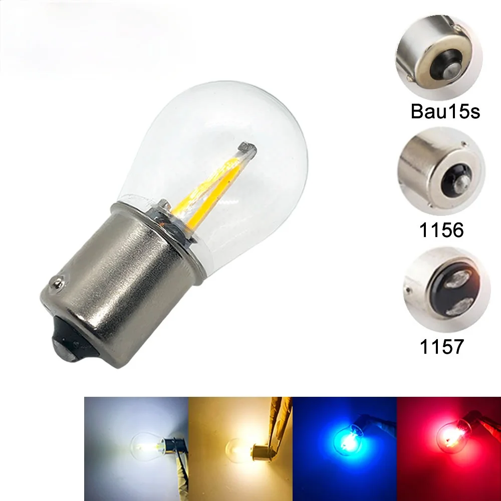 1X1156 BA15S 1157 BAY15D BAU15S CAR LED 2 COB Filament Light Turn Signal Bulbs Tail Parking Reverse Lamp 12V DC White Warm White
1X1156 BA15S 1157 BAY15D BAU15S CAR LED 2 COB Filament Light Turn Signal Bulbs Tail Parking Reverse Lamp 12V DC White Warm White