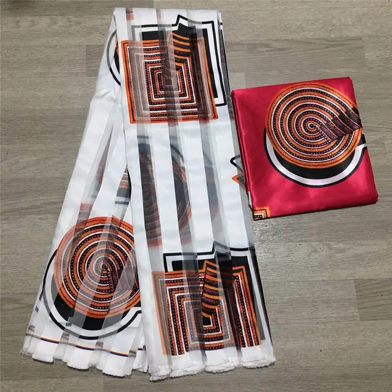 2021 Wholesale Price Ghana Organza Ribbon Silk Satin Lace Fabric Africa Wax Style Fabrics Materials 3Yards+3Yards ! L121601
2021 Wholesale Price Ghana Organza Ribbon Silk Satin Lace Fabric Africa Wax Style Fabrics Materials 3Yards+3Yards ! L121601