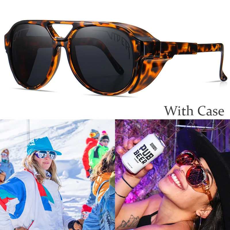 PIT VIPER BRAND Designer Sunglasses Men Polarized Male Sun Glasses Fishing Goggles Women Retro Vintage UV400 Eyewear
PIT VIPER BRAND Designer Sunglasses Men Polarized Male Sun Glasses Fishing Goggles Women Retro Vintage UV400 Eyewear