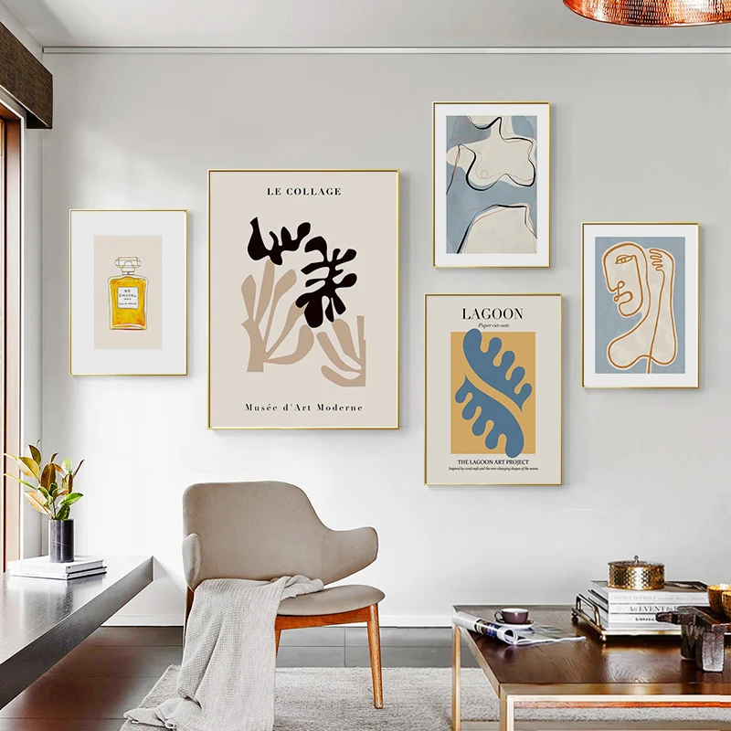 Simple Nordic Matisse abstract art lines, posters, living room decorations, canvas prints, pictures, hallway murals
Simple Nordic Matisse abstract art lines, posters, living room decorations, canvas prints, pictures, hallway murals