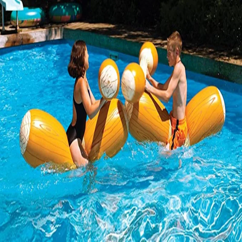 2 пары плавающих матрасов забавные надувные матрасы для плавания в бассейне
