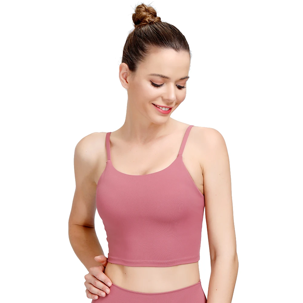 Women Sport Tank Top Built-in Pad Nylon Naked-Feel Gym Crop Top For Fitness Underwear Running Vest Workout Yoga Sleeveless Shirt
Women Sport Tank Top Built-in Pad Nylon Naked-Feel Gym Crop Top For Fitness Underwear Running Vest Workout Yoga Sleeveless Shirt