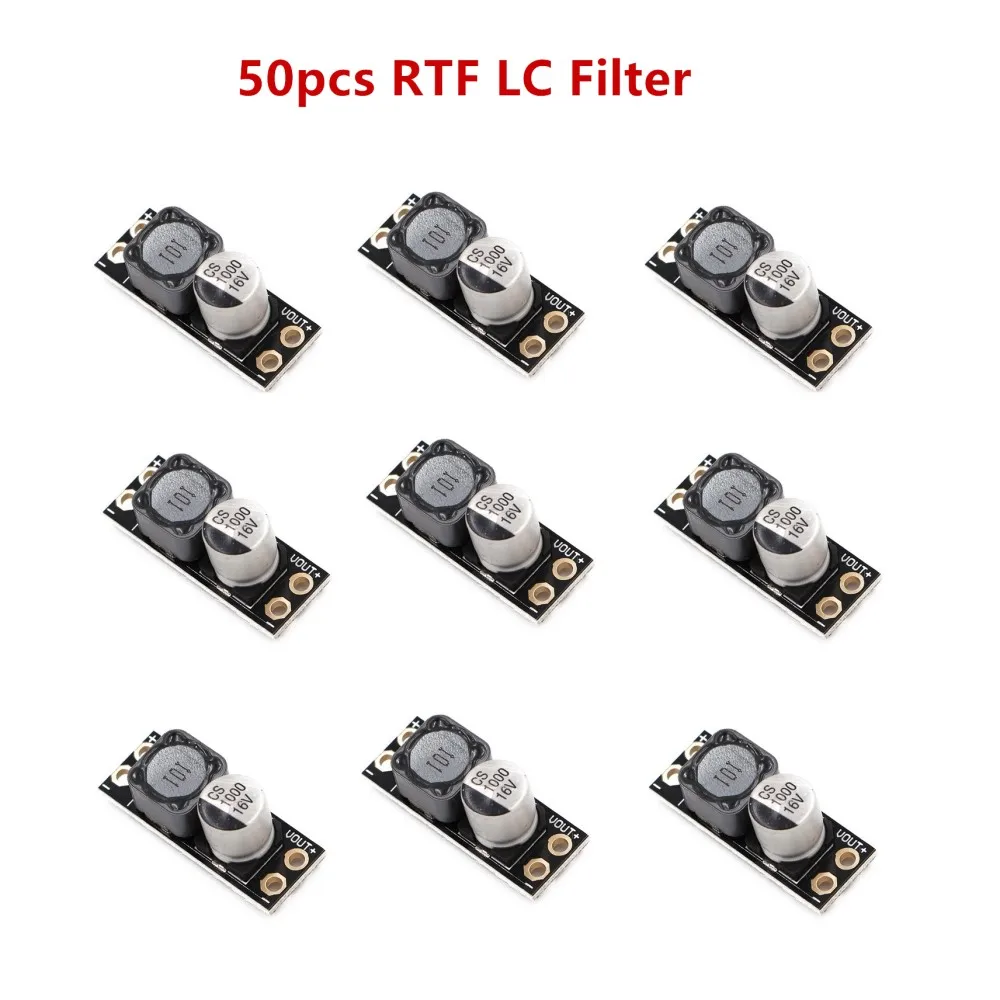 50pcs/package wholesale LC L-C Power Filter-2A LC Filter Clear Tmage Transmission FPV Ripple Interference Video Signal Filtering
50pcs/package wholesale LC L-C Power Filter-2A LC Filter Clear Tmage Transmission FPV Ripple Interference Video Signal Filtering