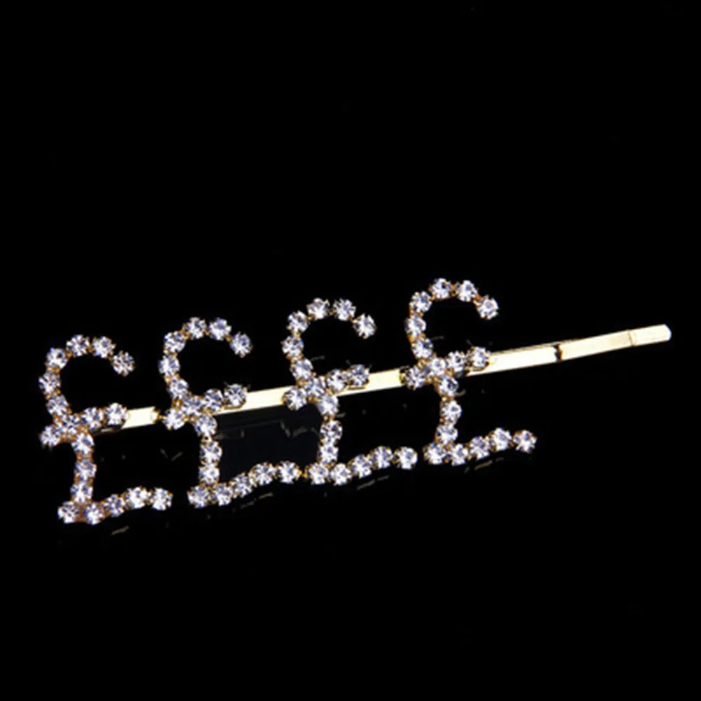 New Hairpins Crystal Shiny Rhinestones Word Letters Hair Clips Women Styling Tool Hairgrip Diamond Hair Accessories Clips Clamp
New Hairpins Crystal Shiny Rhinestones Word Letters Hair Clips Women Styling Tool Hairgrip Diamond Hair Accessories Clips Clamp