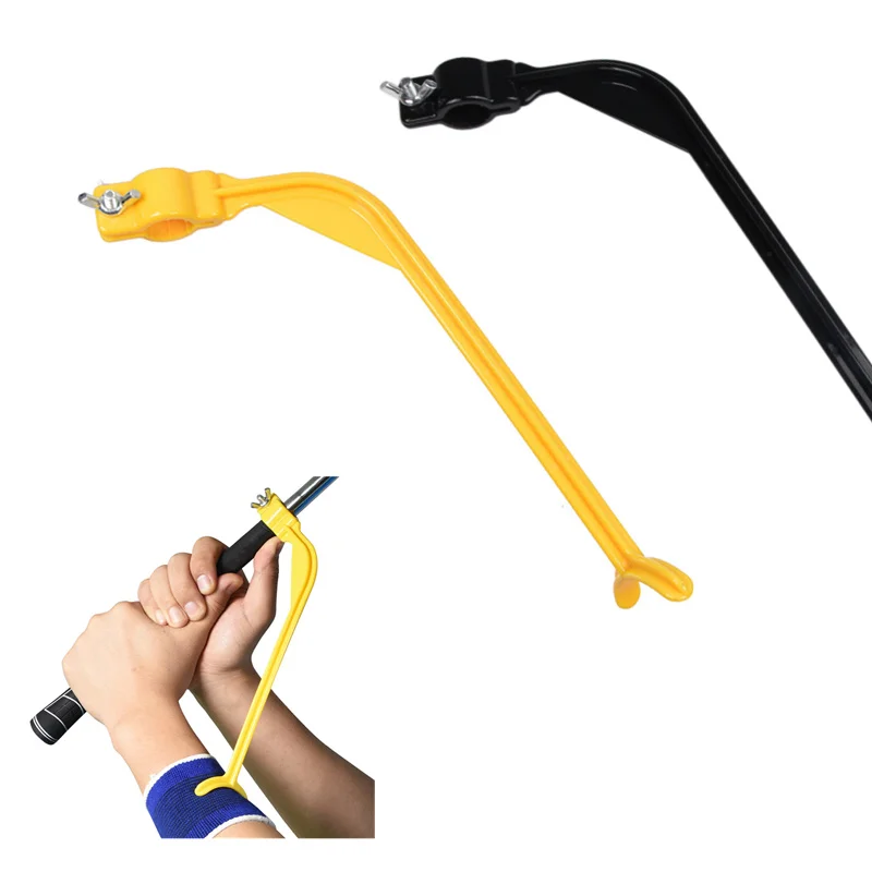 New 1PC 2Colors Golf Swing Trainer Beginner Gesture Alignment Training Aid Aids Correct Practical Practicing Guide
New 1PC 2Colors Golf Swing Trainer Beginner Gesture Alignment Training Aid Aids Correct Practical Practicing Guide