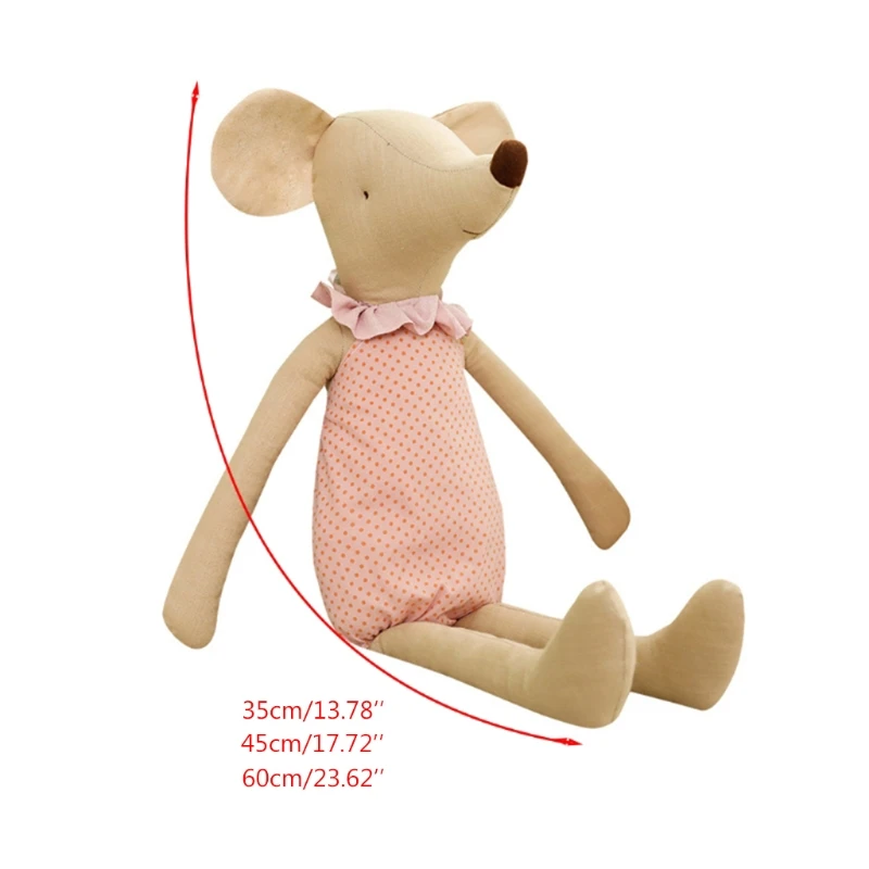 Baby Bed Accompany Supplies Cotton Mouse with Bowknot Inside Interactive Toy Infant Gift for Baby Brain Train P31B
Baby Bed Accompany Supplies Cotton Mouse with Bowknot Inside Interactive Toy Infant Gift for Baby Brain Train P31B
