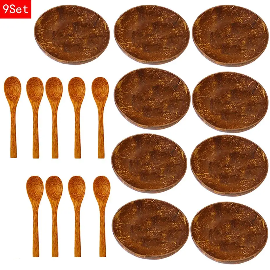 Natural Coconut Bowl Eco-friendly Soup Salad Noodle Rice Bowl Wooden Fruit Container Handicraft Kitchenware
Natural Coconut Bowl Eco-friendly Soup Salad Noodle Rice Bowl Wooden Fruit Container Handicraft Kitchenware