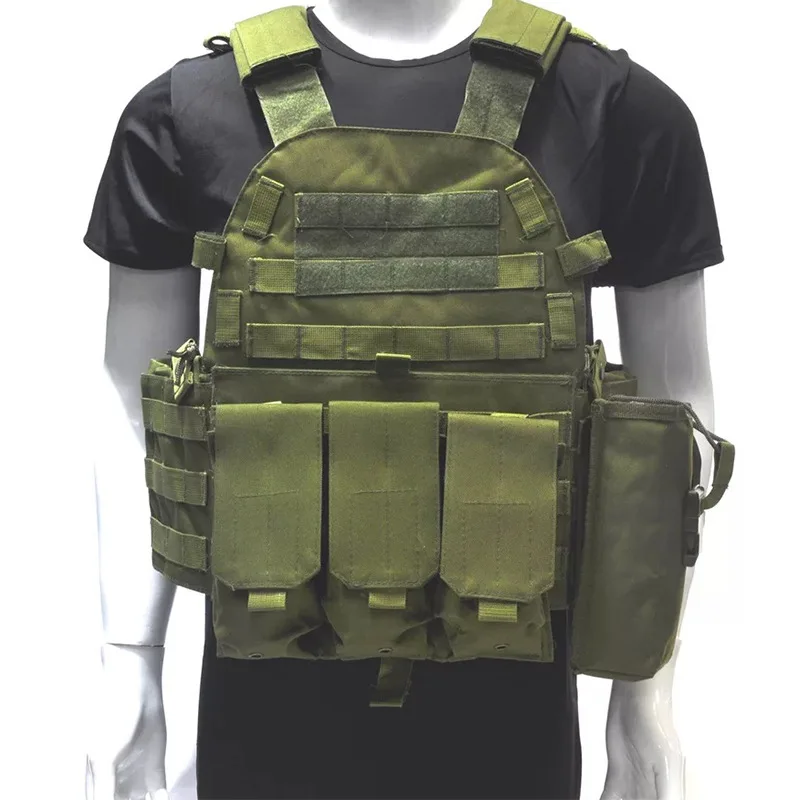 Hunting vest outdoor tactical multifunctional MOLLE vest Swat convenient military training can be installed guard CS vest
Hunting vest outdoor tactical multifunctional MOLLE vest Swat convenient military training can be installed guard CS vest