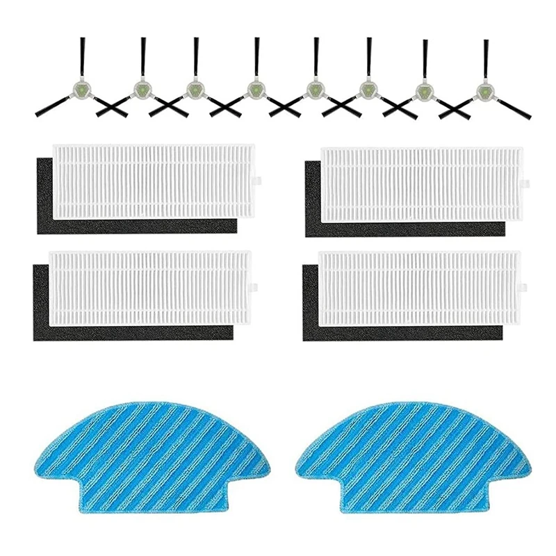 Accessory Kit Replacement for Lefant M210 M210S M210B M213 Robot Vacuum Cleaner Filter Side Brush Mop Cleaning Brush
Accessory Kit Replacement for Lefant M210 M210S M210B M213 Robot Vacuum Cleaner Filter Side Brush Mop Cleaning Brush
