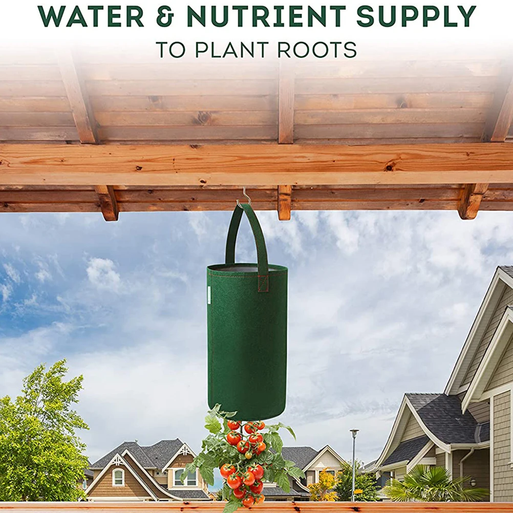 Planter Bags Felt Hanging Tomato Grow Bag Upside Down Tomato Planter Multi-function Strawberry Vegetable Flower Plant Grow Bags
Planter Bags Felt Hanging Tomato Grow Bag Upside Down Tomato Planter Multi-function Strawberry Vegetable Flower Plant Grow Bags