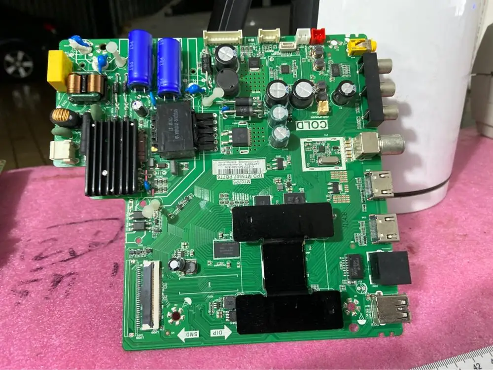 Original 43P6F 40P6F 43T2F 49T2F motherboard TPD.MT5507.PB776 screen LVF NEA
Original 43P6F 40P6F 43T2F 49T2F motherboard TPD.MT5507.PB776 screen LVF NEA