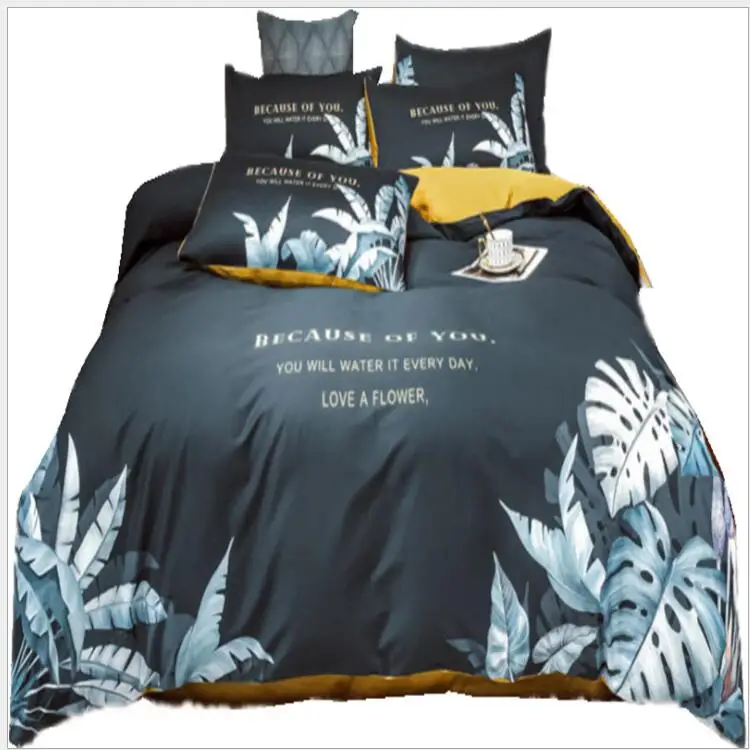 4pcs/S Cotton Luxury Fashion bedding set Bedclothes Set Bed sheet quilt cover pillowcase Duvet Cover Four Piece Suit Flat Sheet
4pcs/S Cotton Luxury Fashion bedding set Bedclothes Set Bed sheet quilt cover pillowcase Duvet Cover Four Piece Suit Flat Sheet