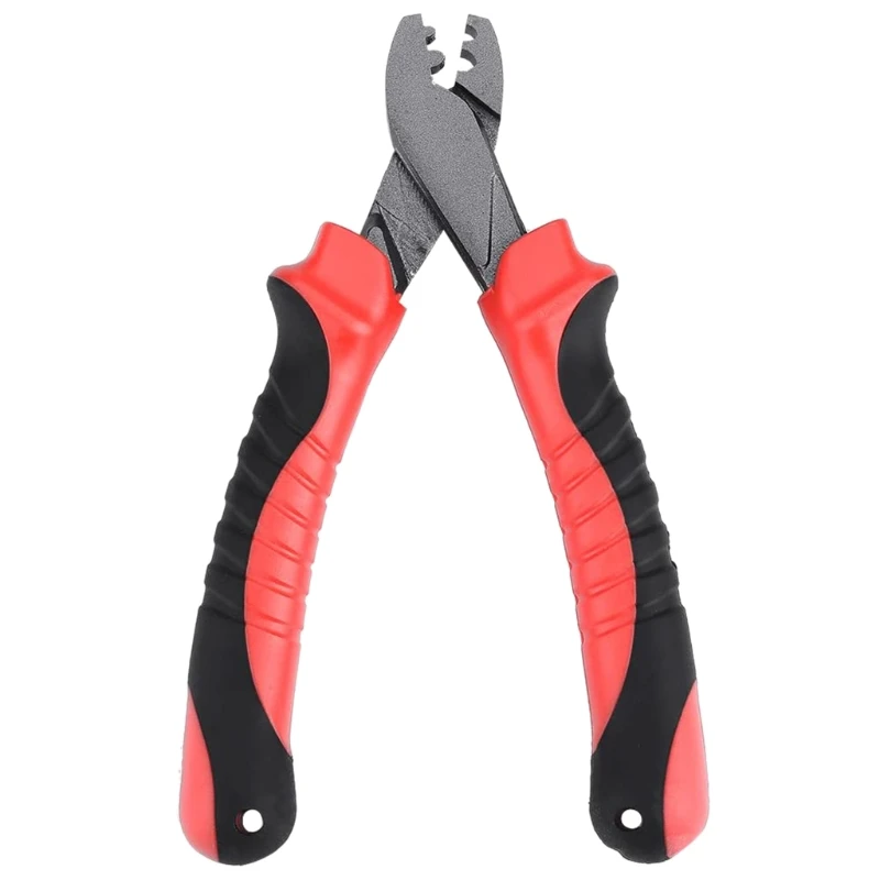 Обжимной инструмент для рыболовных снастей, с резиновой ручкой
Обжимной инструмент для рыболовных снастей, с резиновой ручкой