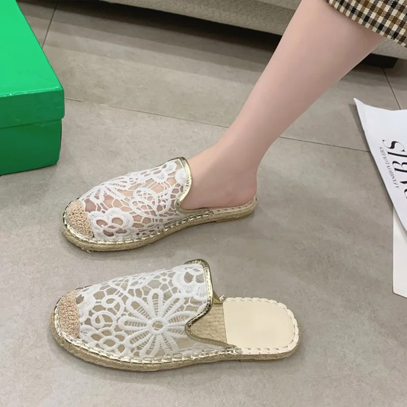 Women's Slippers Ladies Straw-knitted Sandals Printing Breathable Shoes 2021 New Style Ladies Fashion Comfortable Elegant Shoe
Women's Slippers Ladies Straw-knitted Sandals Printing Breathable Shoes 2021 New Style Ladies Fashion Comfortable Elegant Shoe