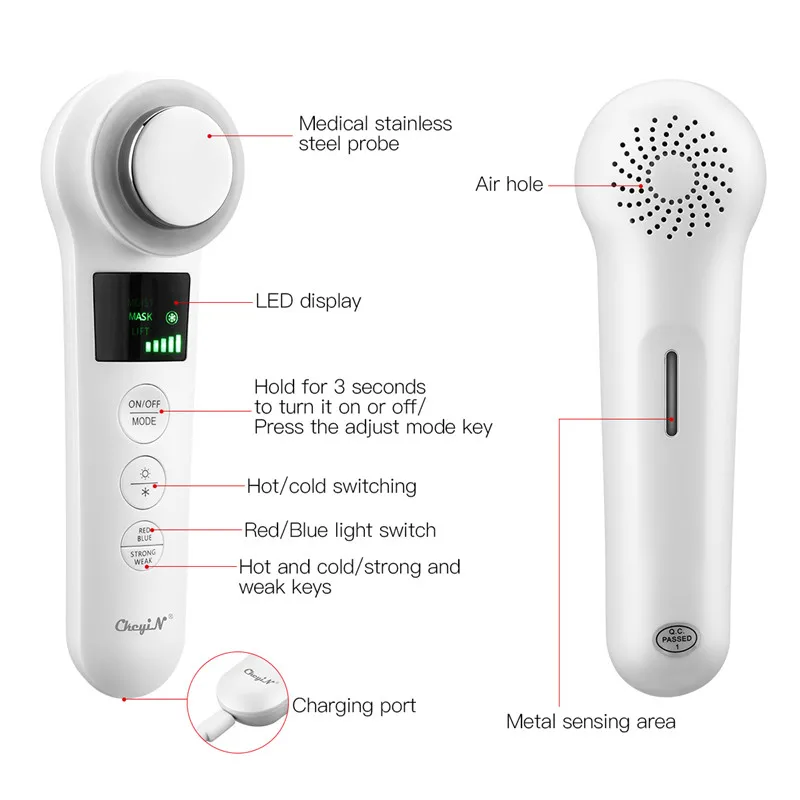 RF&EMS Radio Mesotherapy Electroporation Face Beauty Pen Radio Frequency LED Photon Face Skin Rejuvenation Remover Wrinkle 45
RF&EMS Radio Mesotherapy Electroporation Face Beauty Pen Radio Frequency LED Photon Face Skin Rejuvenation Remover Wrinkle 45