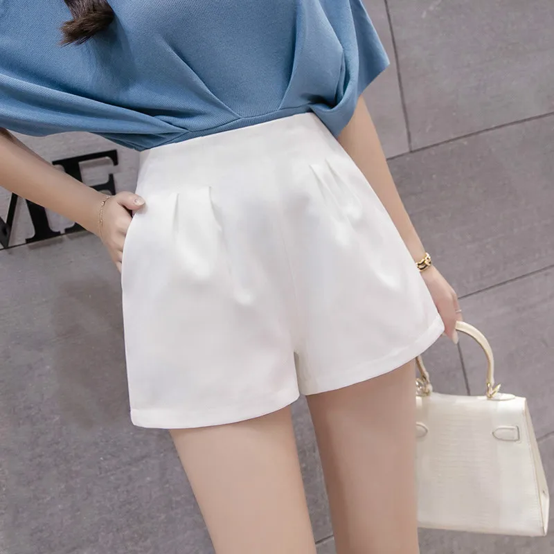 Shorts Women Loose High Waist 2020 Summer New Chiffon All-match Leisure Simple Womens Short Trousers Female High Quality Chic
Shorts Women Loose High Waist 2020 Summer New Chiffon All-match Leisure Simple Womens Short Trousers Female High Quality Chic