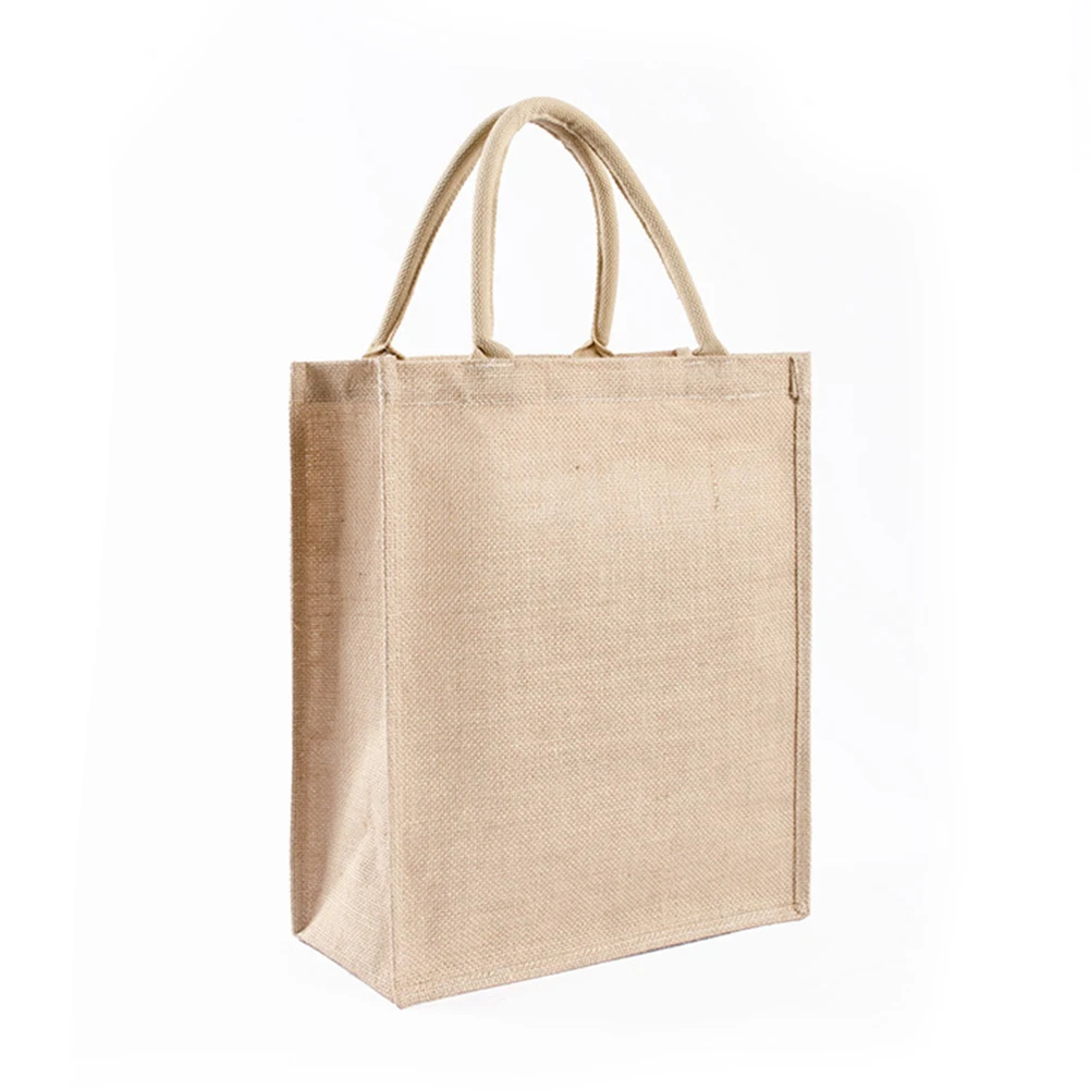 Reusable Grocery Shopping Bag Heavy Duty Burlap Tote Bag Large Capacity with Two Handles Foldable Washable Grocery Bags
Reusable Grocery Shopping Bag Heavy Duty Burlap Tote Bag Large Capacity with Two Handles Foldable Washable Grocery Bags