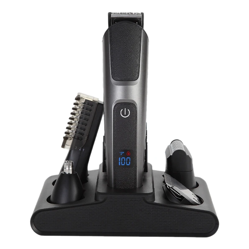 5In1 LCD Hair Trimmer Multifunctional Electric Hair Clippers USB Rechargeable Nose Hair Cut Machine Men's Shaver EU Plug 
5In1 LCD Hair Trimmer Multifunctional Electric Hair Clippers USB Rechargeable Nose Hair Cut Machine Men's Shaver EU Plug