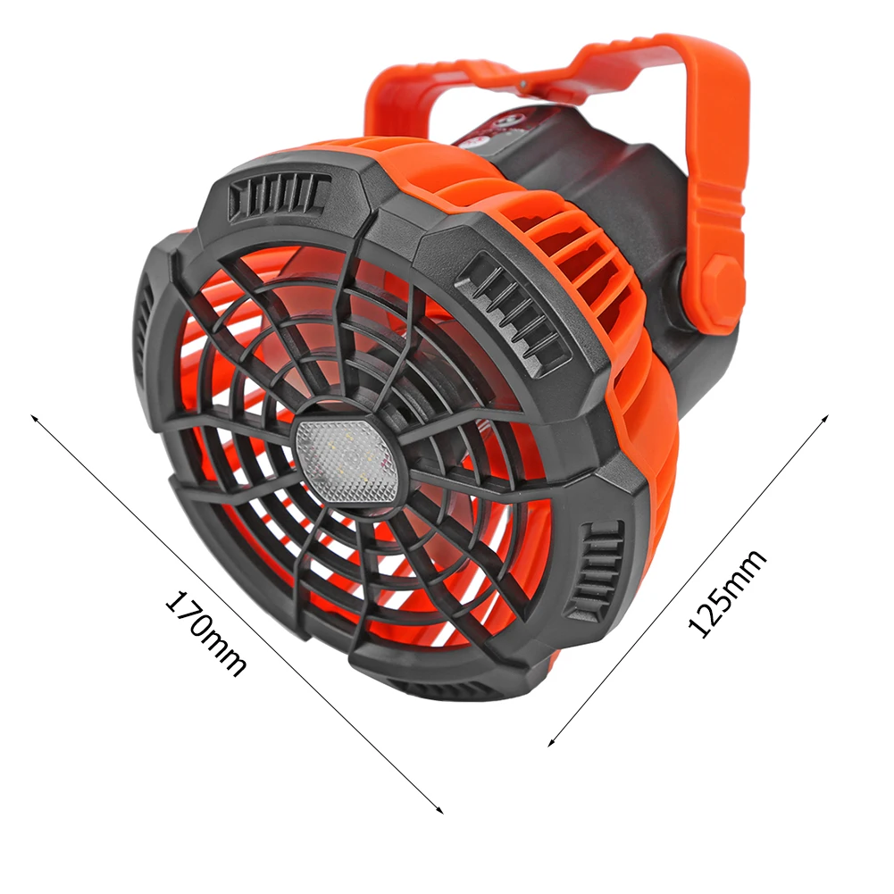 Summer Hanging Desktop Cooling Fan 4 Winds Speed Adjustment 2 in 1 USB Rechargeable Fan Portable Radiator with 5 LED Light
Summer Hanging Desktop Cooling Fan 4 Winds Speed Adjustment 2 in 1 USB Rechargeable Fan Portable Radiator with 5 LED Light