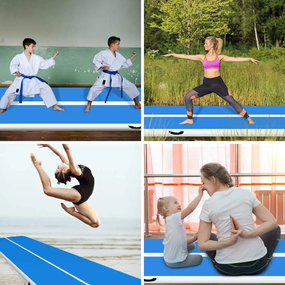 20ft*3ft*8in Inflatable Gymnastics Cheerleading Airtrack Tumbling Mat Air Track Floor Mats for Home Use/Training/Beach/Park
20ft*3ft*8in Inflatable Gymnastics Cheerleading Airtrack Tumbling Mat Air Track Floor Mats for Home Use/Training/Beach/Park