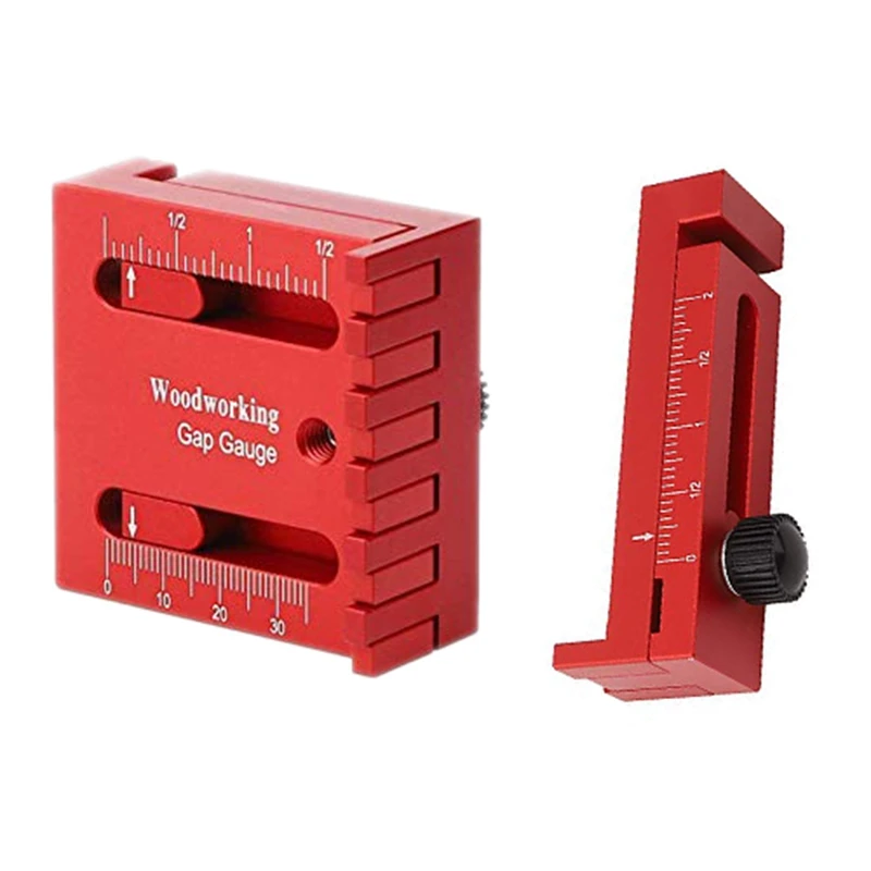 2Pcs Depth Measuring Ruler Woodworking Mini Gaps Gauge Aluminum Alloy Marking Gauge Line Sawtooth Ruler
2Pcs Depth Measuring Ruler Woodworking Mini Gaps Gauge Aluminum Alloy Marking Gauge Line Sawtooth Ruler
