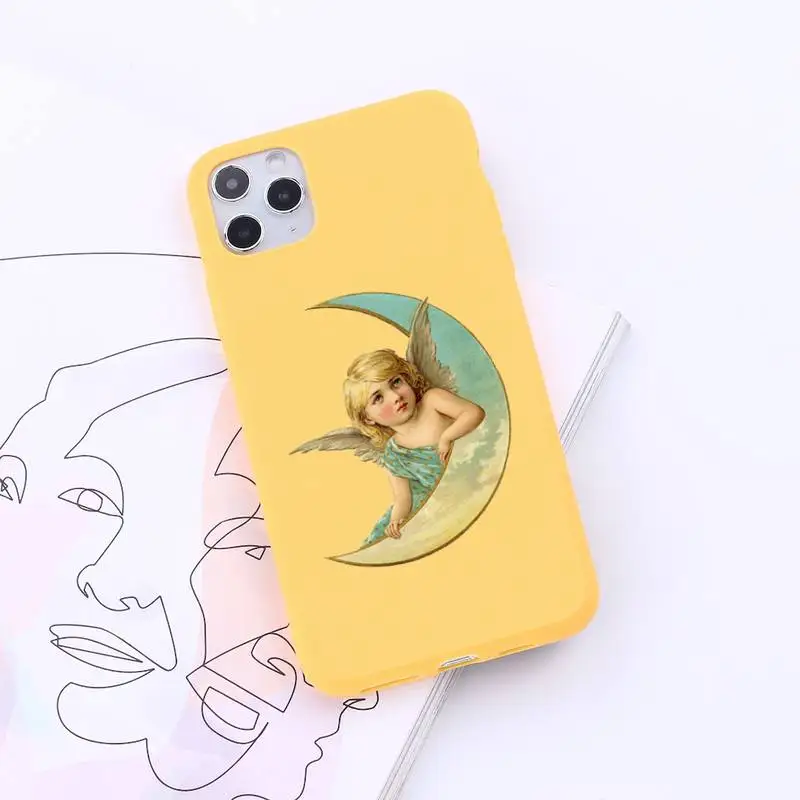 Renaissance Angel boy girl Phone Case Candy Color for iPhone 6 7 8 11 12 s mini pro X XS XR MAX Plus
Renaissance Angel boy girl Phone Case Candy Color for iPhone 6 7 8 11 12 s mini pro X XS XR MAX Plus