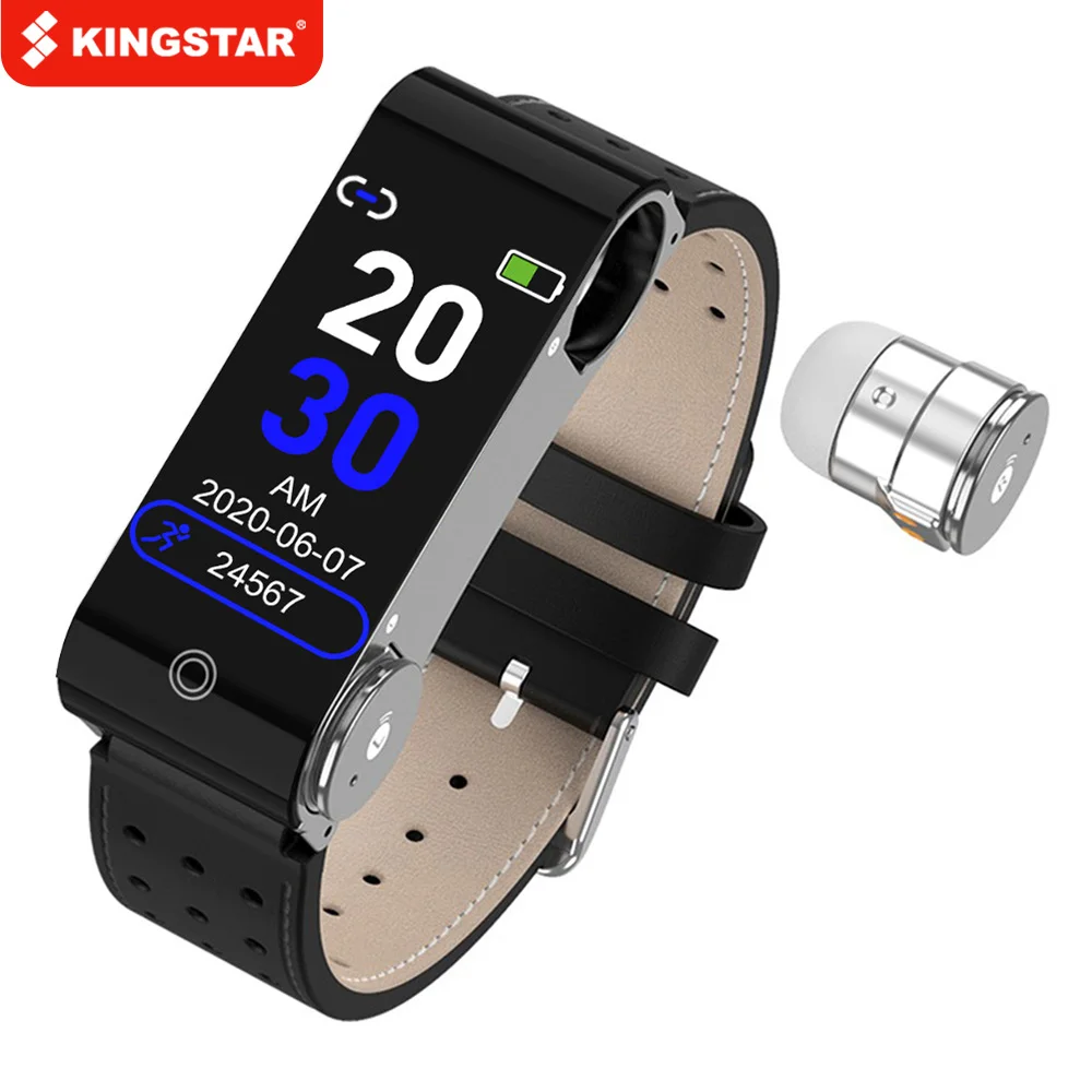 Умные часы KINGSTAR 2 в 1, TWS наушники, Беспроводная Bluetooth-гарнитура, спортивный браслет, фитнес-трекер, браслет для мужчин и женщин
Умные часы KINGSTAR 2 в 1, TWS наушники, Беспроводная Bluetooth-гарнитура, спортивный браслет, фитнес-трекер, браслет для мужчин и женщин