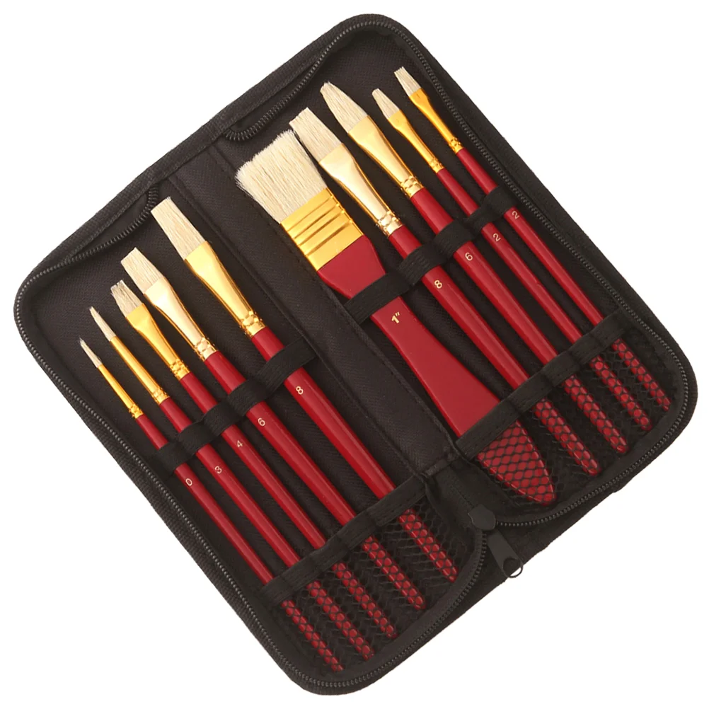 1 Набор кистей для рисования с длинной деревянной ручкой
1 Набор кистей для рисования с длинной деревянной ручкой