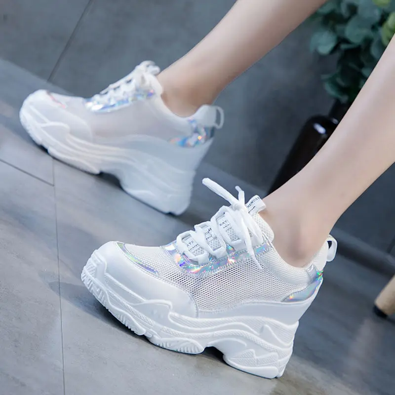 Women's Shoes Summer Breathable New Mesh Hollow Small White Shoe Casual Mesh Thin Sports Daddy Trendy Shoes
Women's Shoes Summer Breathable New Mesh Hollow Small White Shoe Casual Mesh Thin Sports Daddy Trendy Shoes