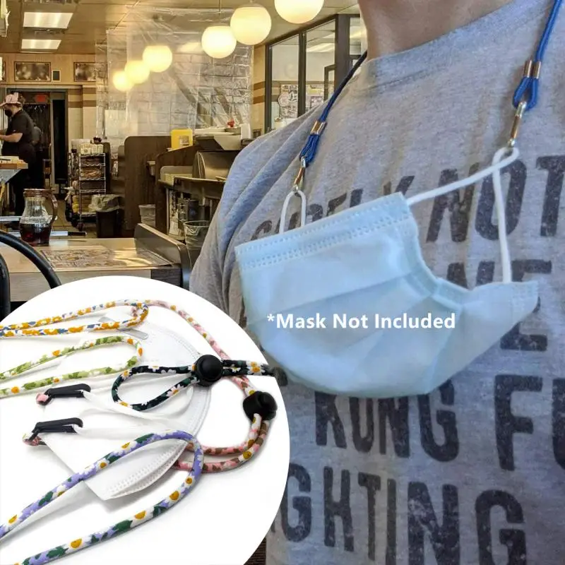 1pcs Adjustable Women Eyeglasses Sunglasses Eyewears Cord Face Mask Hanging Rope Disposable Mask Holder Traceless Ear Hanging
1pcs Adjustable Women Eyeglasses Sunglasses Eyewears Cord Face Mask Hanging Rope Disposable Mask Holder Traceless Ear Hanging