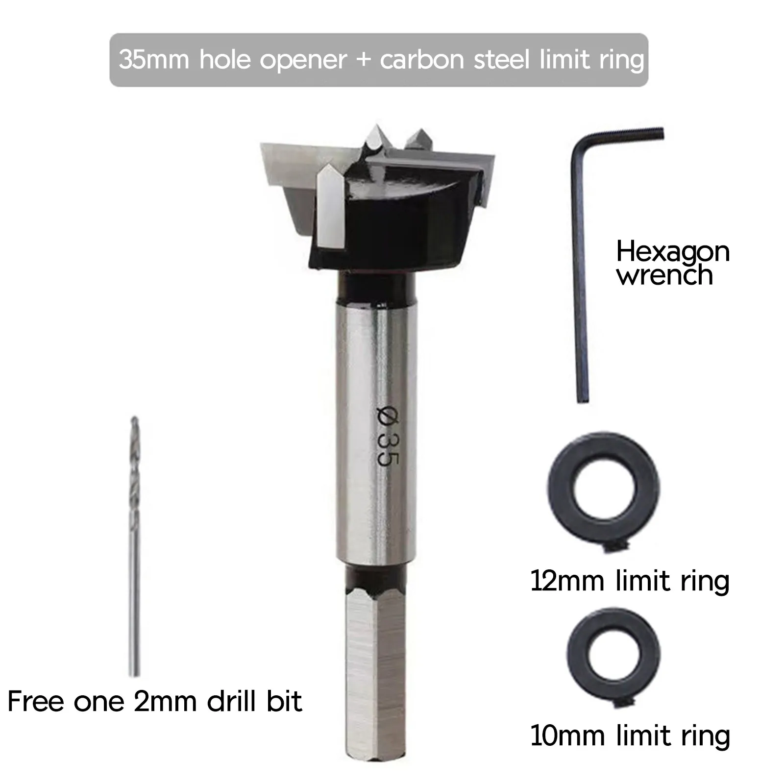 40# 35mm Cup Style Hinge Boring Hole Bit Wood Cutter Woodworking Diy Tools Heavy Duty Durable Wood Boring Machine Accessories
40# 35mm Cup Style Hinge Boring Hole Bit Wood Cutter Woodworking Diy Tools Heavy Duty Durable Wood Boring Machine Accessories