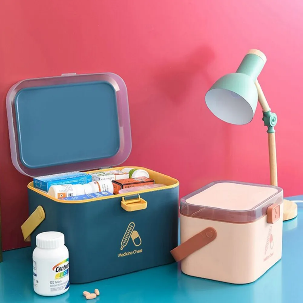 First Aid Medical Kit Portable Emergency Box Medicine Chest Family Emergency Medicine Storage Organizer With Handle Pill's Box
First Aid Medical Kit Portable Emergency Box Medicine Chest Family Emergency Medicine Storage Organizer With Handle Pill's Box