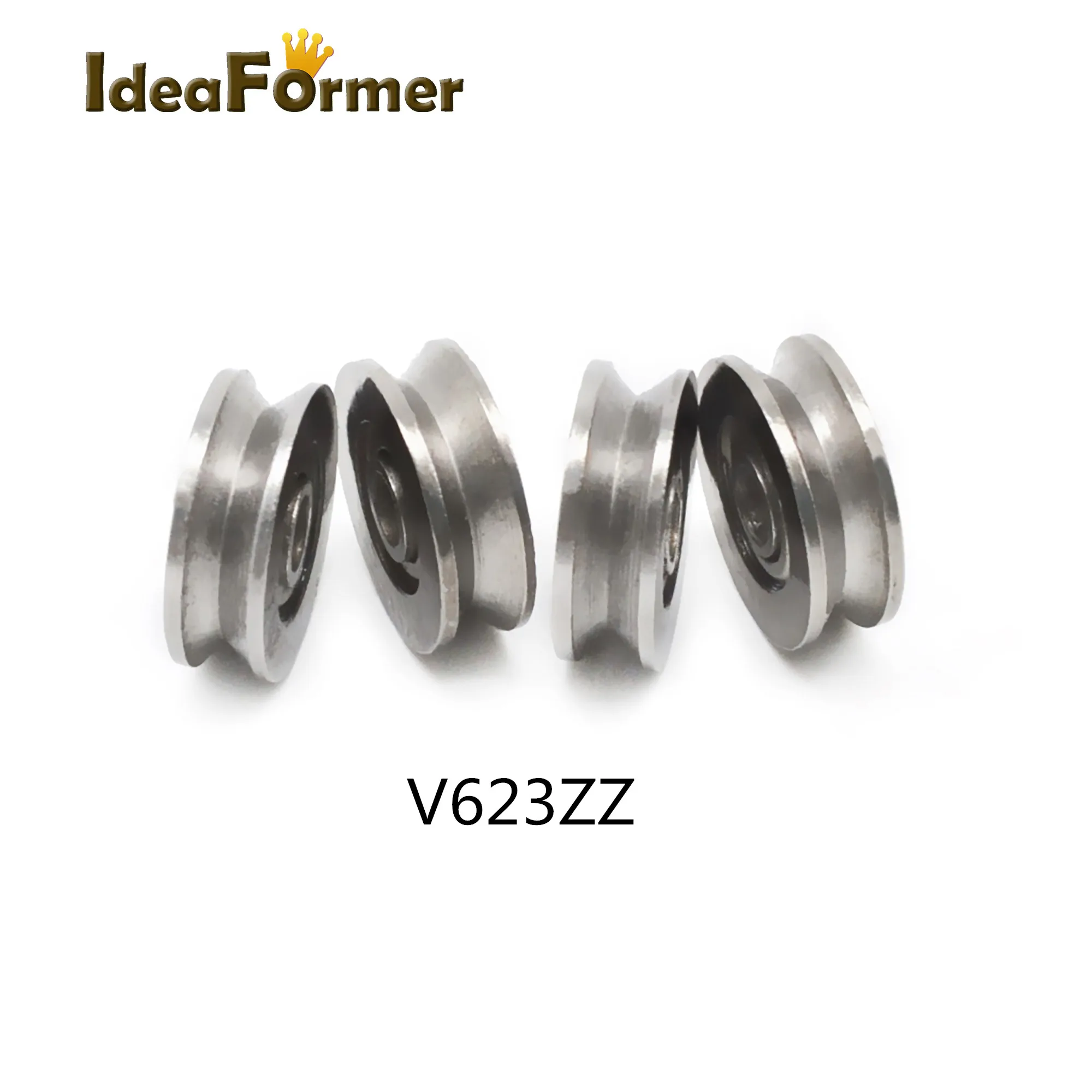 5Pcs U604ZZ V623ZZ 4x13x4mm/3x12x4mm U/V Groove Extruder Guide Wheel Carbon Steel Deep Groove Ball Bearing Guide Rail Bearing.
5Pcs U604ZZ V623ZZ 4x13x4mm/3x12x4mm U/V Groove Extruder Guide Wheel Carbon Steel Deep Groove Ball Bearing Guide Rail Bearing.
