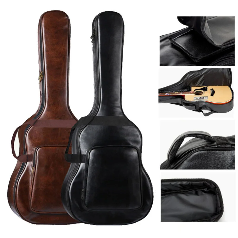 1Pc 40/41Inches Anti-Water Guitar Bag Carry Case Double Shoulder Strap Acoustic Folk Guitarra Case Stringed Instruments Package
1Pc 40/41Inches Anti-Water Guitar Bag Carry Case Double Shoulder Strap Acoustic Folk Guitarra Case Stringed Instruments Package