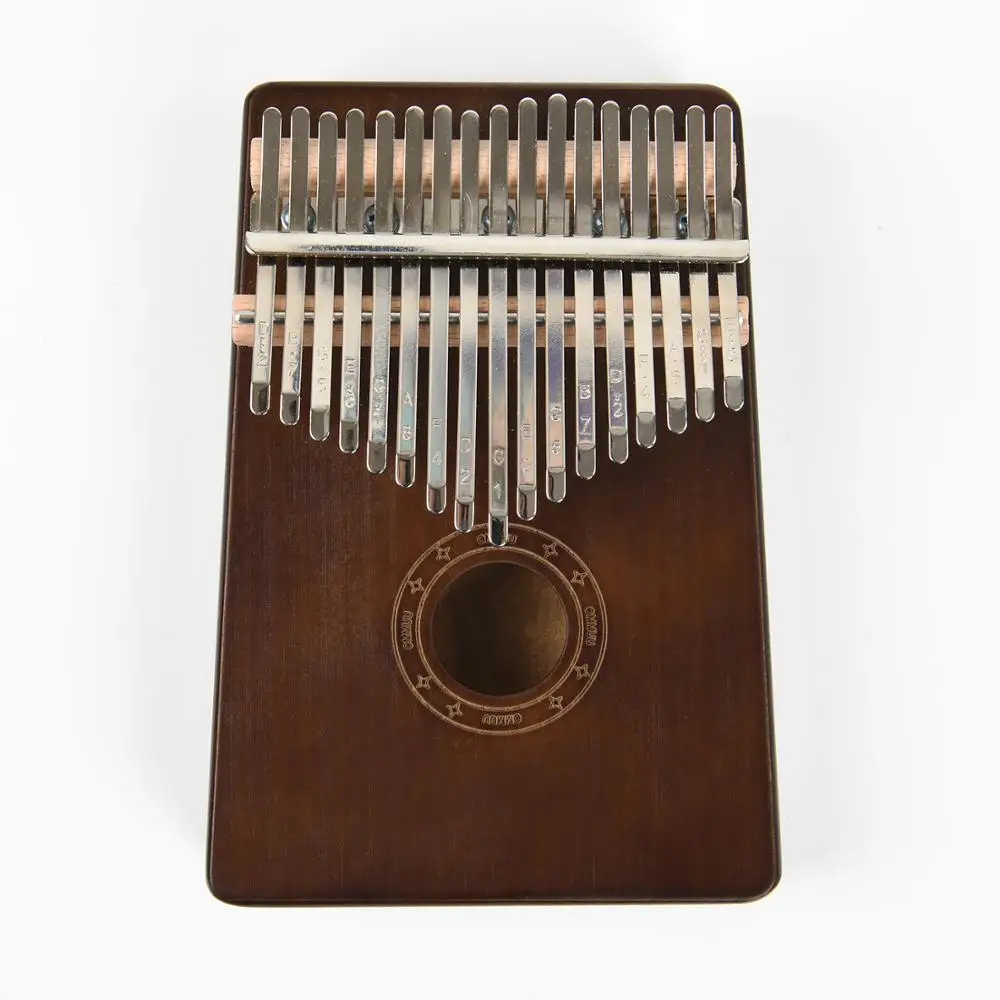 Калимба с 17 клавишами пианино высокое качество дерево сосновое тело музыкальный