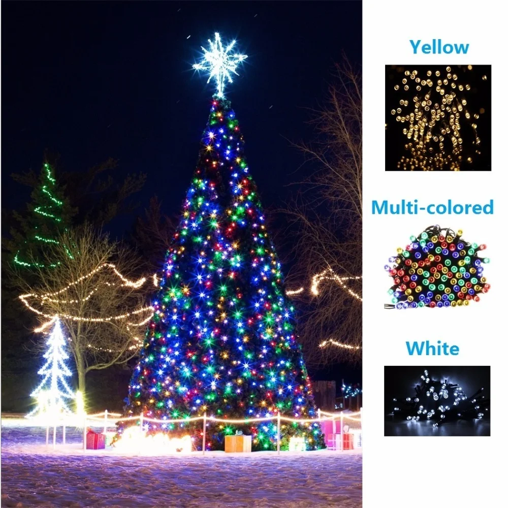 Christmas decoration lights Solar String Light Led Strip christmas Lights for Outdoor Trees Waterproof Festoon Lamp for Gardens
Christmas decoration lights Solar String Light Led Strip christmas Lights for Outdoor Trees Waterproof Festoon Lamp for Gardens