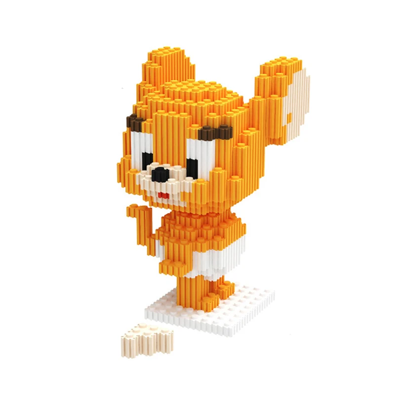 Xizai 8303 Animal Cartoon Cute Mouse Cheese Food 3D Model Building Blocks Kit DIY Mini Diamond Bricks Toys for Kids Children
Xizai 8303 Animal Cartoon Cute Mouse Cheese Food 3D Model Building Blocks Kit DIY Mini Diamond Bricks Toys for Kids Children