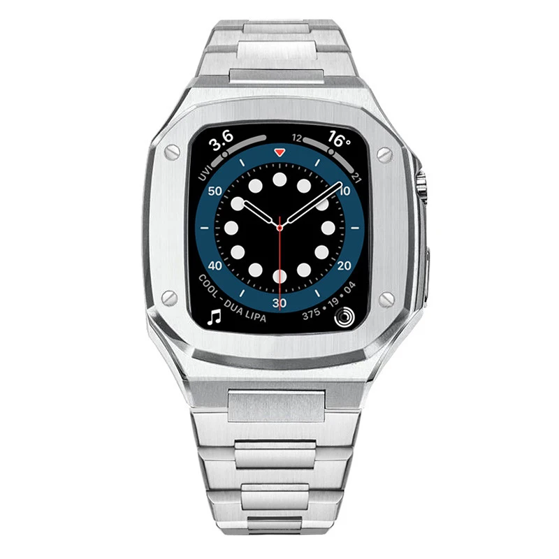 Чехол из нержавеющей стали 304L с комбинированным ремешком для Apple Watch 44 мм 45 мм (серия 7 6 5 4 SE) для Apple Watch Iwatch Band (CG09)
Чехол из нержавеющей стали 304L с комбинированным ремешком для Apple Watch 44 мм 45 мм (серия 7 6 5 4 SE) для Apple Watch Iwatch Band (CG09)