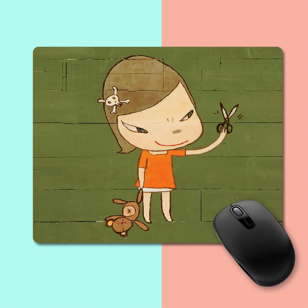 Art Cartoon Yoshitomo Nara Gaming Mouse Pad PC Mousepad Game Pad Cartoon Rubber Mouse Pad Office Keyboard Pad 
Art Cartoon Yoshitomo Nara Gaming Mouse Pad PC Mousepad Game Pad Cartoon Rubber Mouse Pad Office Keyboard Pad