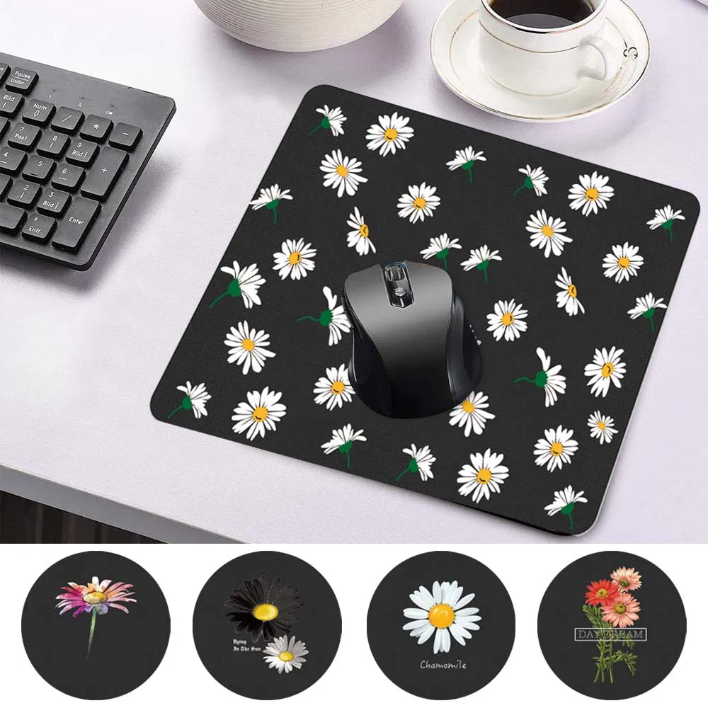 Durable Smooth PU Leather Computer Mouse-pad Anti-slip Waterproof Daisy Pattern Fashion Mouse Mat Portable Game Laptop Mousepad
Durable Smooth PU Leather Computer Mouse-pad Anti-slip Waterproof Daisy Pattern Fashion Mouse Mat Portable Game Laptop Mousepad