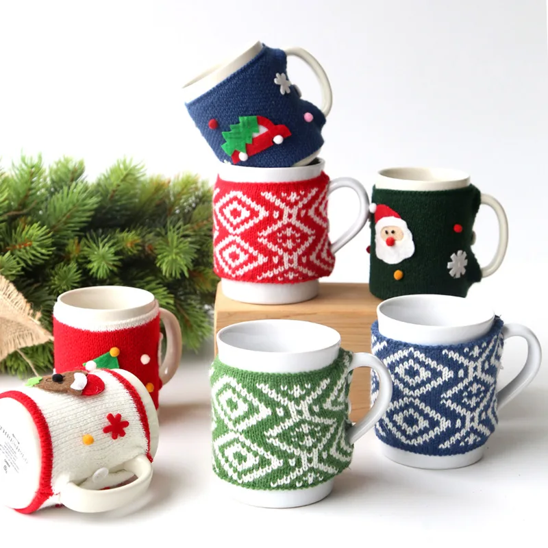 400ml Creative Christmas Sweater Ceramic Mug Simple and Cute Design Office Breakfast Milk Coffee Cup Tea Tableware #A
400ml Creative Christmas Sweater Ceramic Mug Simple and Cute Design Office Breakfast Milk Coffee Cup Tea Tableware #A