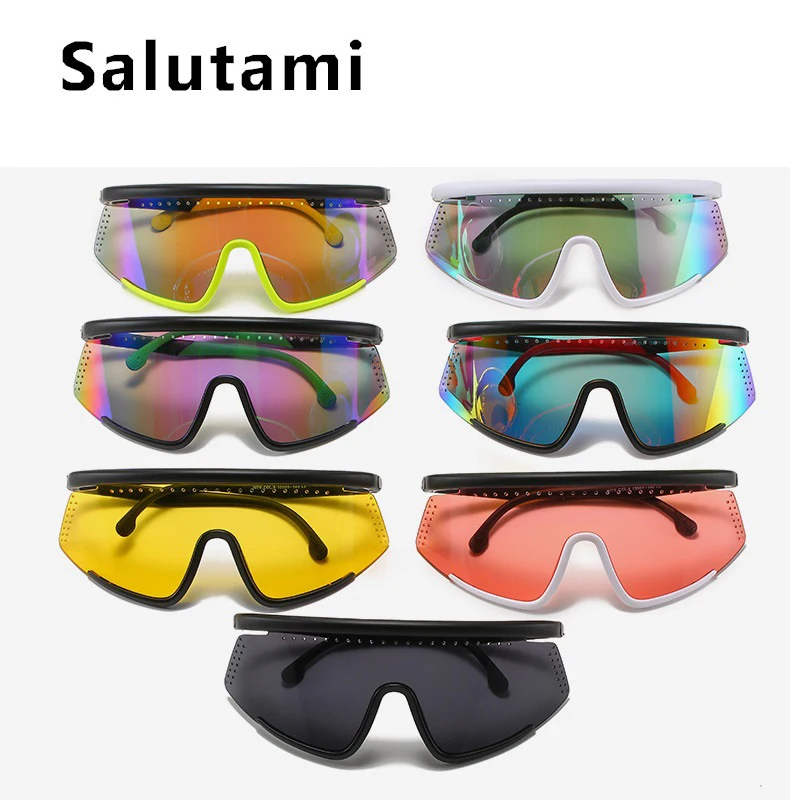 2021 New Luxury Brand One Piece Shield Sunglasses For Women Vintage Oversized Hole Lens Mirror Sun Glasses Men Hip Hop Eyewear
2021 New Luxury Brand One Piece Shield Sunglasses For Women Vintage Oversized Hole Lens Mirror Sun Glasses Men Hip Hop Eyewear