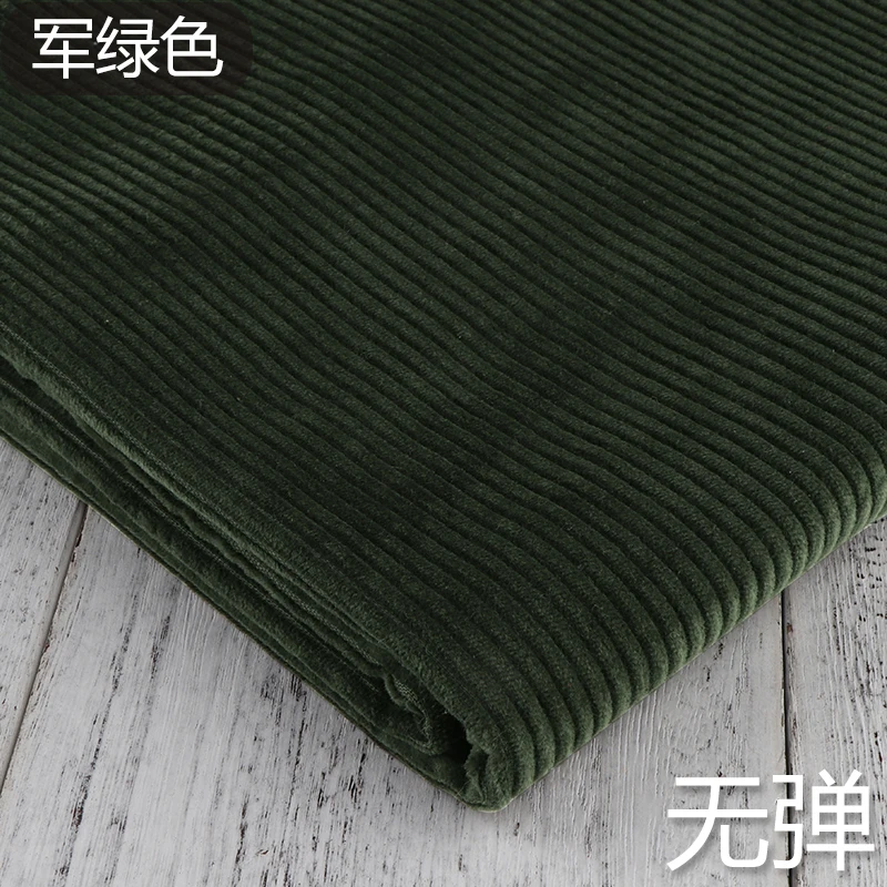 Autumn and Winter Cotton Corduroy Corduroy Solid Color wu dan Cloth Large Article Fabric Pants Garment Fabric Pillow DIY
Autumn and Winter Cotton Corduroy Corduroy Solid Color wu dan Cloth Large Article Fabric Pants Garment Fabric Pillow DIY